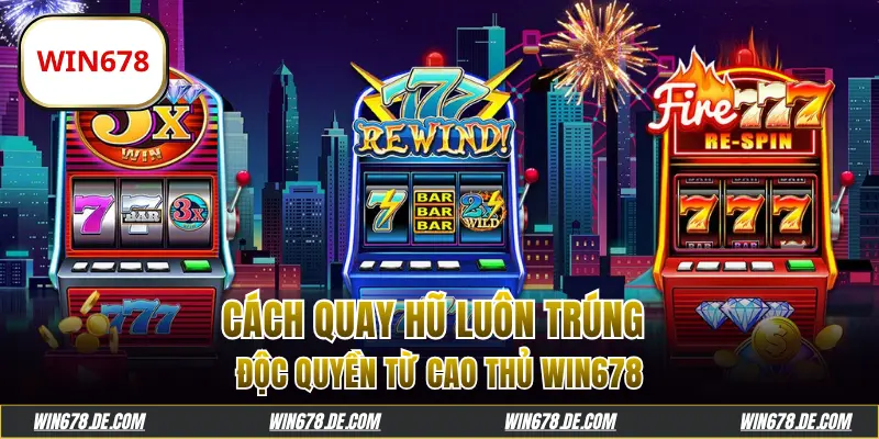Cách Quay Hũ Luôn Trúng Độc Quyền Từ Cao Thủ WIN678
